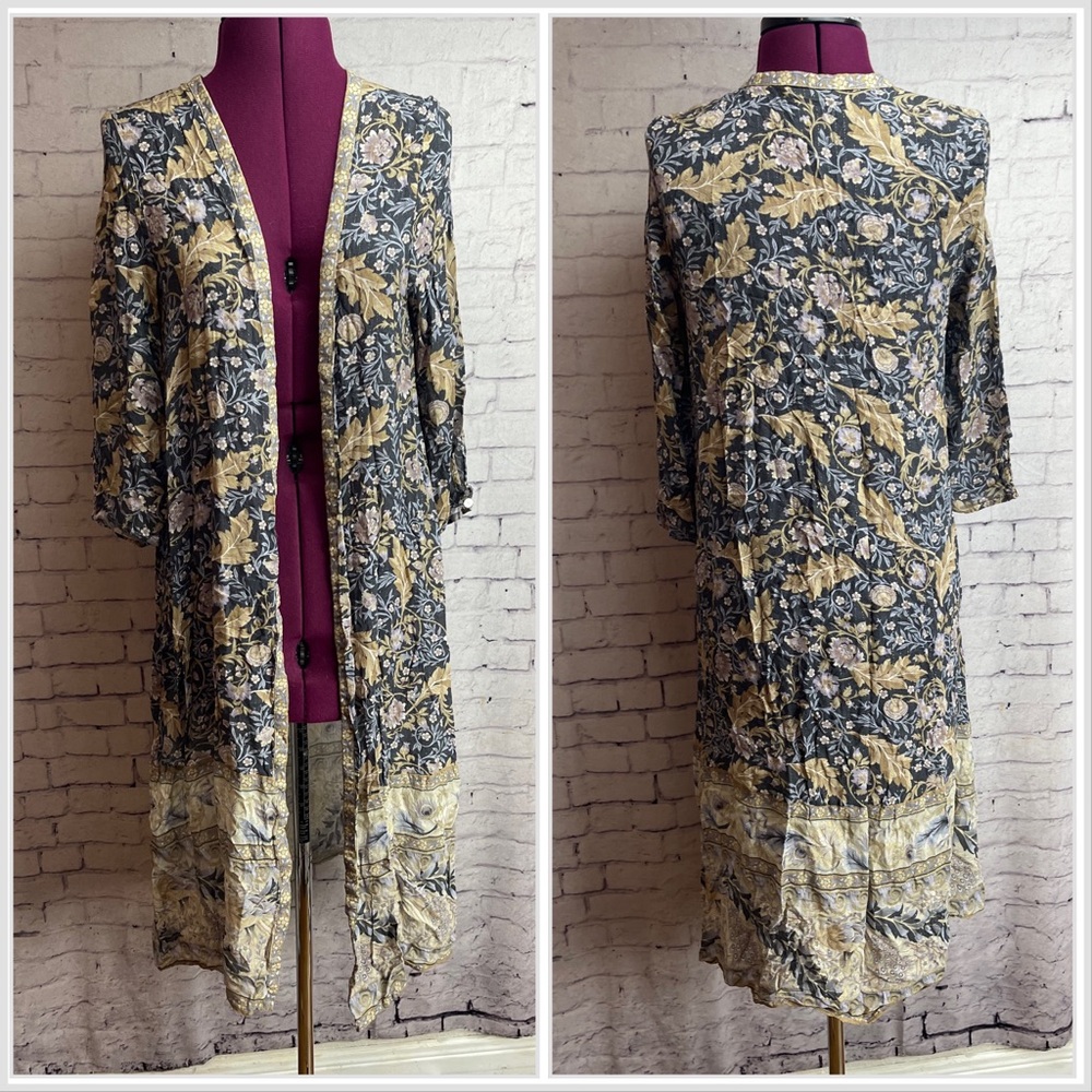 Spell and the Gypsy collective size S/M oasis duster in nightshade